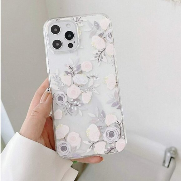 Floral PRINT PHONE CASE - Picture 1 of 3